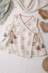Lotus Bloom Angrakha Dress